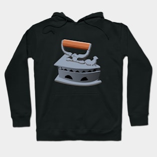 Traditional Charcoal Iron Hoodie